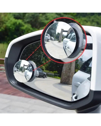 360 Degree Car Blind Spot Rear View Mirror Wide for MG GT HECTOR HS MG