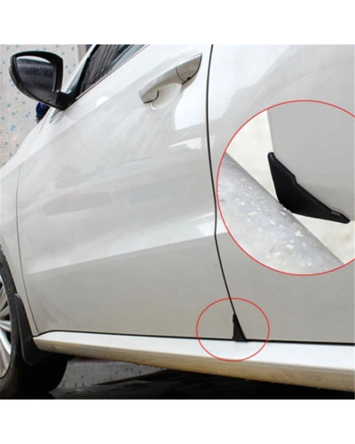 2pcs Silicone Car Door Corner Anti-scratch Collision For 3008 Peugeot 