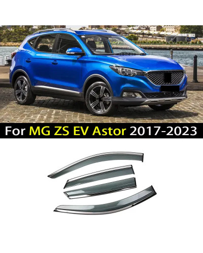 Car Window Visor For MG ZS EV Astor 2017 2018 2019 2020 2021 2022 2023