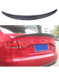 Alerón trasero de fibra de carbono de alta calidad para Audi A4, B8, sedán de 4 puertas, 2009, 2012, estilo Hk