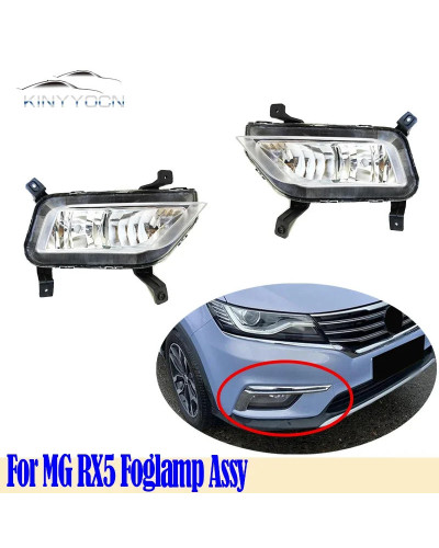 For MG RX5 2016 17 Front Bumper Fog Light Foglight Fog Lamp Foglamp DR