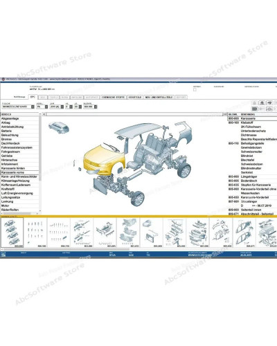 2023 ET KA 8.5 + Elsawin 6.0 Group Vehicles Electronic Parts Catalog S