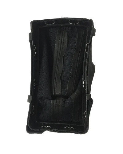 Perilla de palanca de cambios de cuero LHD para coche, pomo cromado para AUDI A6, A7, A3, A4, A5, A6, c6, Q5, 2009, 2010, 2011, 