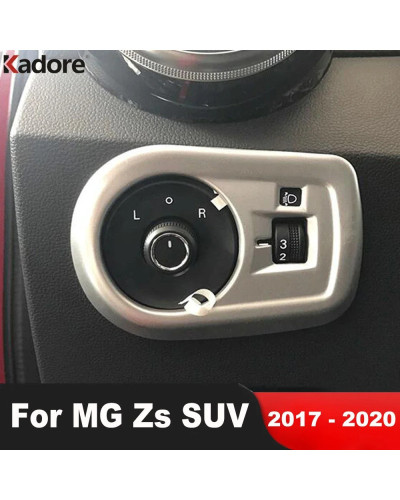 For MG Zs SUV 2017 2018 2019 2020 Matte Car Headlight Head Light Lamp 