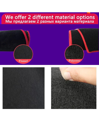 Flannel For MG 5 MG5 MG GT 2020 - 2024 Car Rug Car Inner Anti-Slip Ant