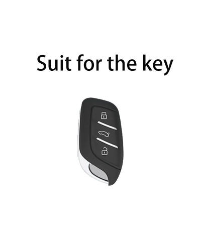 Retro Zinc Alloy Leather for MG ZS EV MG6 HS 5 6 EZS Remote Smart Auto