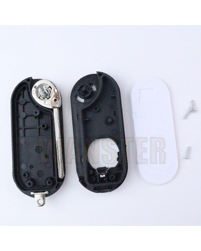 2 Bottons Car Key Fob Case Shell Housing for Mg 3 MG3 2011 2012 2013 2