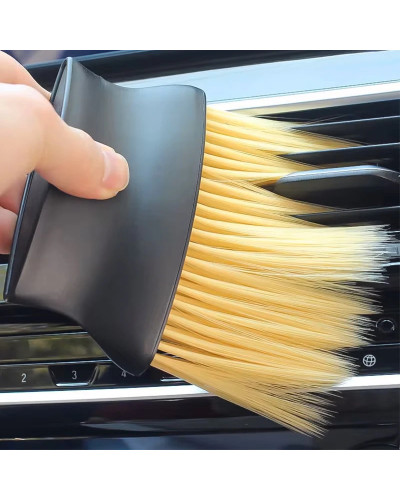 Car Cleaning Soft Brush Dashboard Air Outlet Detailing Sweeping Dust T