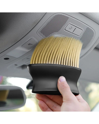 Car Cleaning Soft Brush Dashboard Air Outlet Detailing Sweeping Dust T