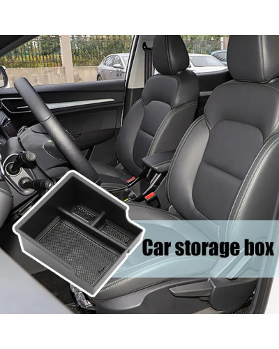 For Mg Zs Facelift 2022 2023 2024 Centre Console Organizer Box Interio