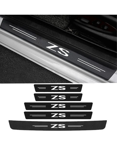 for Morris Garages MG ZS HS Logo Car Door Sill Protector Plate Rear Tr