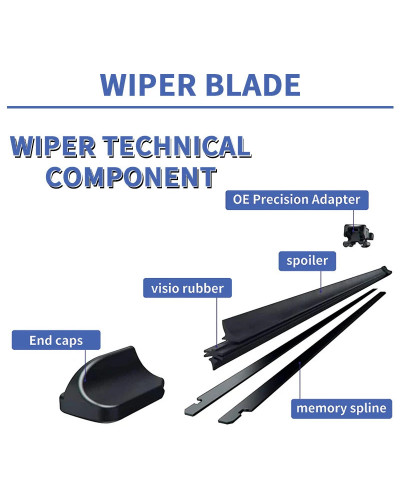 Front Wiper Blades For MG 4 MG4 EV MG Mulan EH32 2022 2023 Window Wind