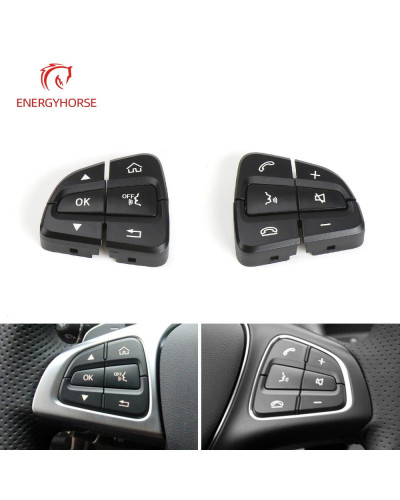 Car Multi-Function Steering Wheel Control Switch Button For Mercedes B