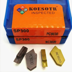 SP200 SP300 SP400 PC9030 NC3020 NC3030 Slotted Carbide Inserts Parting and grooving metal Tool Lathe Tool grooving turning tool