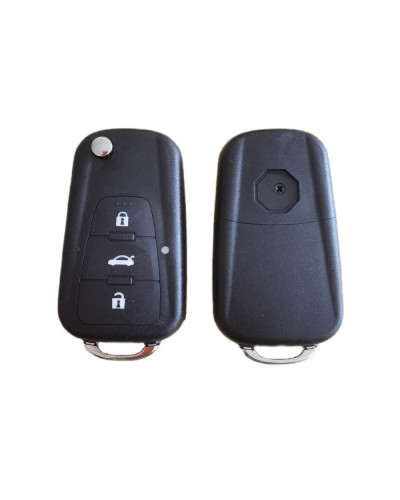 For MG360 3 Buttons Remote Flip Folding Car Key Shell For New MG GS MG