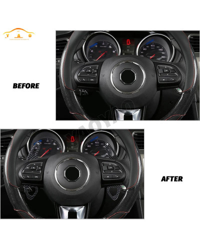 ABS Steering Wheel DSG Extension Sticker For MG HS MG6 MG5 RX5 RX8 201