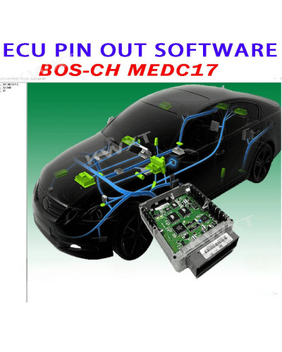 MEDC17 EGPT PINOUT TOOL V1.4 BOS-CH MEDC17 ECU PIN OUT SOFTWARE 2021