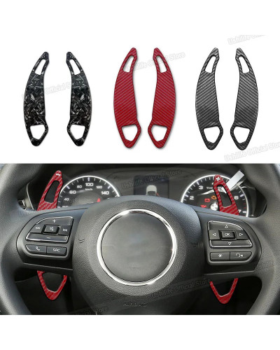 Carbon Fiber Car Steering Wheel Paddle Extension Shifters Shift Sticke