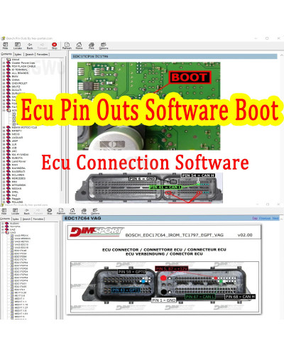 Ecu Pin Outs Software Boot Ecu PinOuts Connection Software Collection 