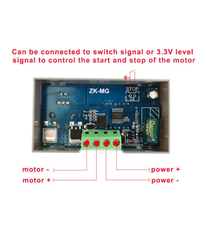 150W DC Motor Controller DC 5-30V 12v 24v 5A Brushed Motor Governor ZK