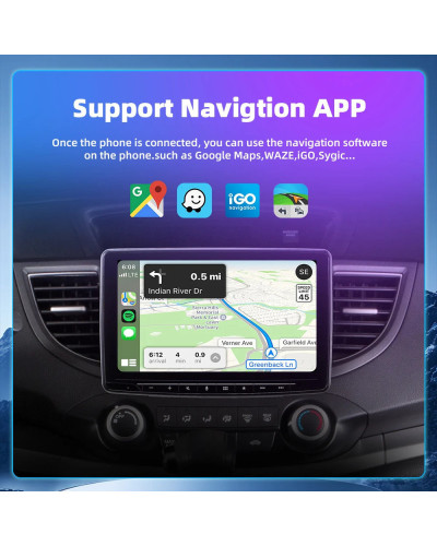 Wireless Carplay Adapter for Android iPhone Auto 2 in1 Wired to Wirele