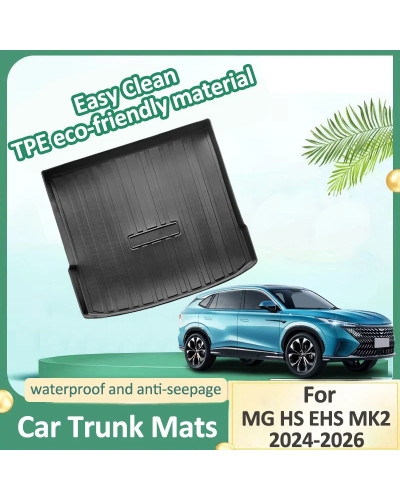 Car Trunk Mat For For MG HS MK2 Accessories EHS 2024 2025 2026 Trunk C