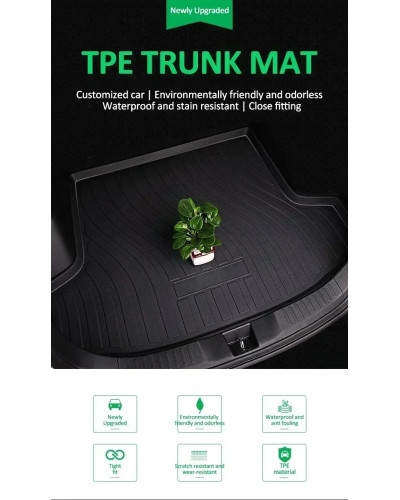 Car Trunk Mat For For MG HS MK2 Accessories EHS 2024 2025 2026 Trunk C