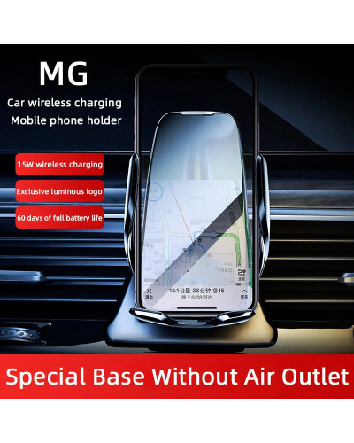 Car Infrared Sensor Holder Mobile Phone Wireless Charger For MG MG3 ON