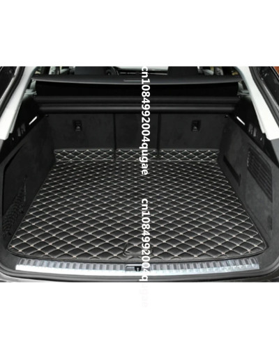 Alfombrillas de maletero de coche personalizadas para Audi A6 C8 4K 2020-presente Sedan Wagon, impermeable, antiarañazos, antide