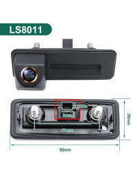 GreenYi-cámara de visión trasera para coche, videocámara de 170 ° AHD1080P para VW Skoda Octavia 2 3 A5 Skoda Fabia Yeti Superb 