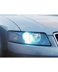 para Audi A4 S4 8E B6 2001 2002 2003 2004 Excellent Kit de Ojos de Ángel Led COB Ultra Bright Halo Rings luz diurna accesorios p