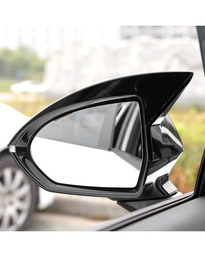 Car Side Mirror Cap Rearview Cow Corner Mirror Retrofit Cover for MG M