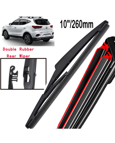 Car Wiper 10" Rear Wiper Blade For MG ZS EV MGZS MGZSEV 2017 - 2024 Wi