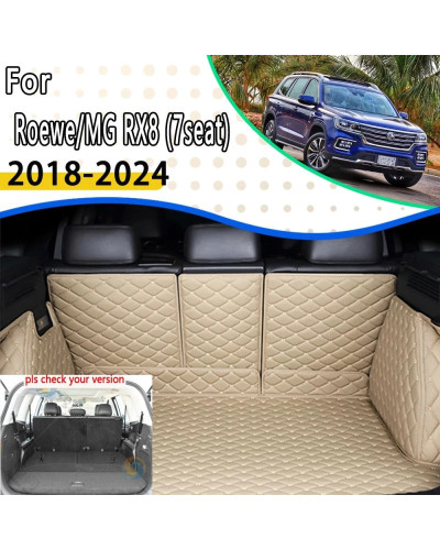 For Roewe RX8 MG RX8 2018 2019 2020 2023 2024 7seat Car Rear Trunk Mat