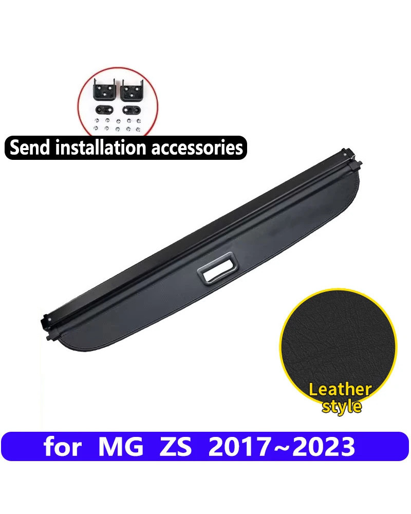 For MG ZS EV 2022 Accessories 2017~2023 ZS11 EZS Car Rear Trunk Curtai