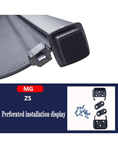 For MG ZS EV 2022 Accessories 2017~2023 ZS11 EZS Car Rear Trunk Curtai