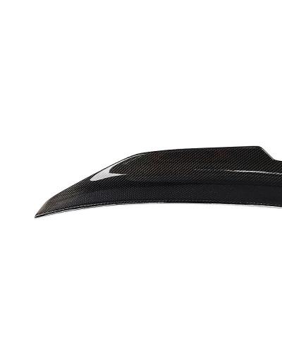 Alerón trasero de carbono para coche, accesorio de ajuste Exterior para Audi A6, S6, C7, PSM, estilo Fibe, 2012-2016