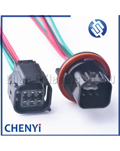 6 Pin Automotive Waterproof connector male female Headlight drive Wiri