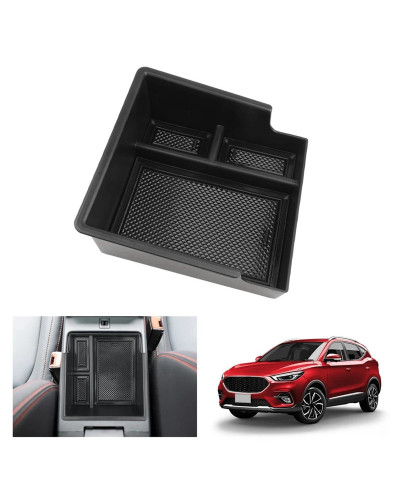 For MG ZS 2022 2023 2024 Centre Console Organiser Armrest Storage Box 