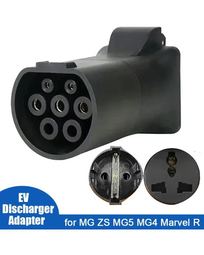 V2L Discharger TYPE 2 to 220V Universal / Schuko Socket EV Car Dischar