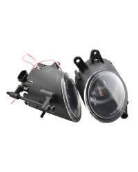 Luces LED antiniebla delanteras con ojo de Ángel para coche, lámpara antiniebla para Audi A4 B6 2001-2005, 8E0941700 8E0941699, 