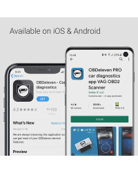 OBDeleven PRO-Herramienta de escáner automático para coche, dispositivo Nextgen OBD11 OBD2, paquete definitivo para IOS, VW Polo