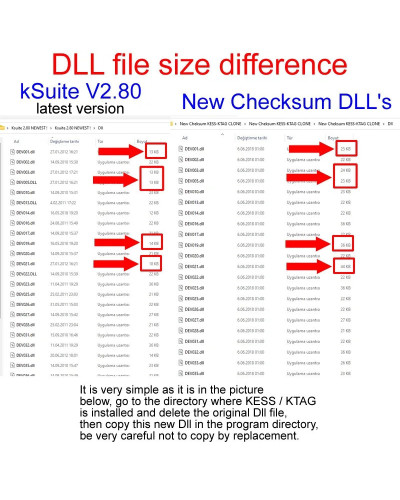 New Checksum 2022 KESS & KTAG CLONE + Ksuite V2.80 Software for Kess V