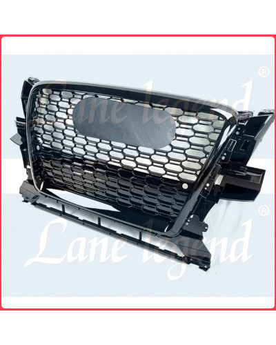 Parrilla frontal deportiva para coche, accesorio de estilo RSQ5, para Audi Q5, SQ5, Sline 2009, 2010, 2011, 2012