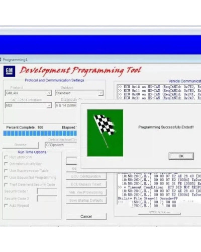 GM DPS 4.53 Universal DPS programming Vehicle diagnostics communicatio