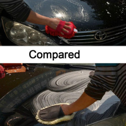 1Pcs Wool Soft Car Wash Gloves Car Cleaning Brush Motorcycle Washer Care Automotive Cleaning Cloth Towel Car Care