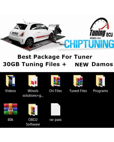 ECU Chip Tuning Files 30GB Best Package For Tuner Remap With KESSK/TAG