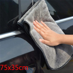 Microfiber Cleaning Towel Super Absorbent Thicken Soft Drying Cloth Car Body Washing Towels Double Layer Clean