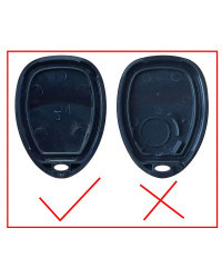 Carcasa de llave plegable para coche, mando a distancia para Opel Antara AMPERA, Chevrolet Epica 2, 3 botones, hoja de caja en b