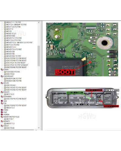 ECU PINOUT